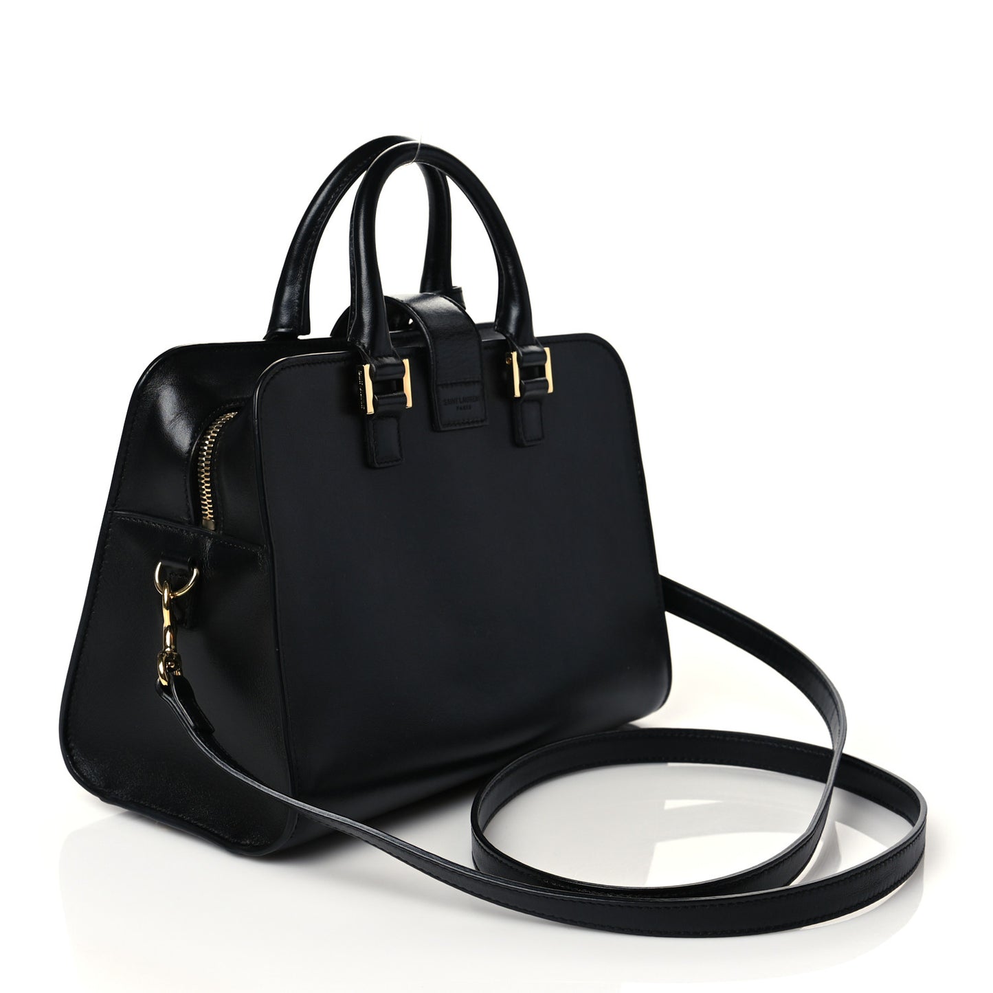 Calfskin Monogram Baby Cabas Black