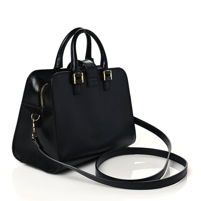 Saint Laurent Calfskin Monogram Baby Cabas Black 3 of 9