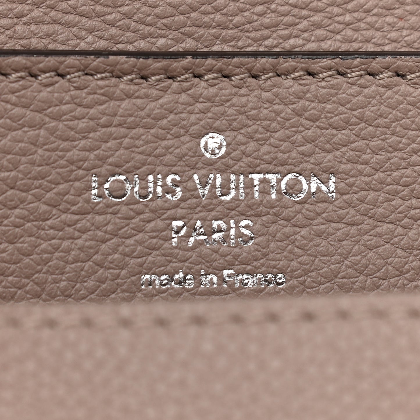 Soft Calfskin Lockme Backpack Mastic