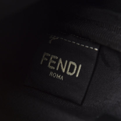 Fendi Neoprene Mesh Vitello Grace FF Small Messenger Black 8 of 9
