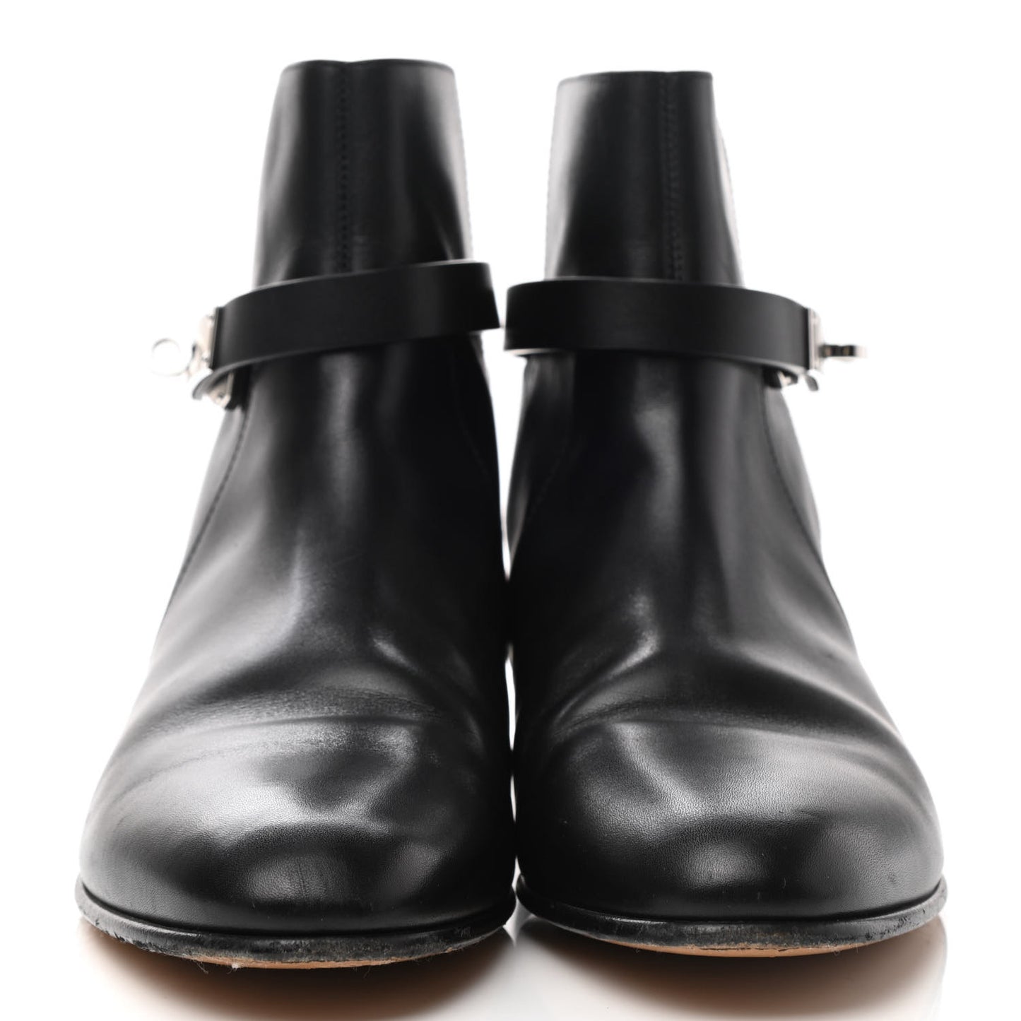 Calfskin Neo Low Boots 40 Black