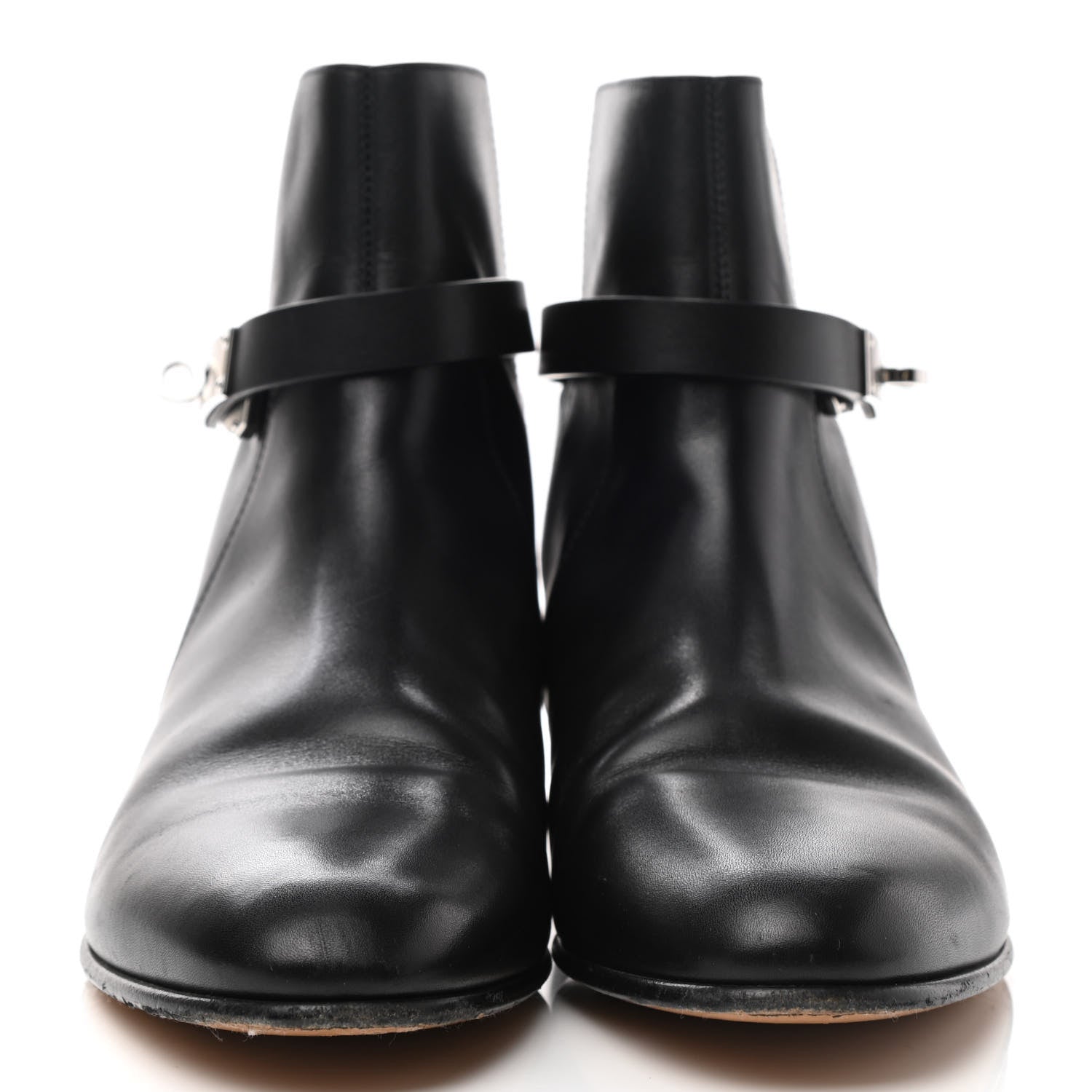 Hermes Calfskin Neo Low Boots 40 Black 2 of 8