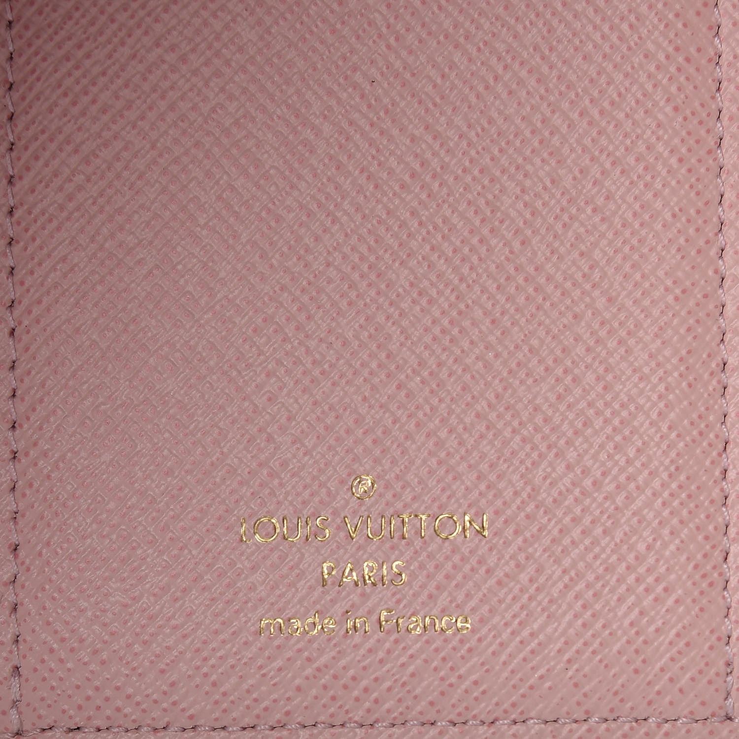 Louis Vuitton Damier Azur Victorine Wallet Rose Ballerine 6 of 9