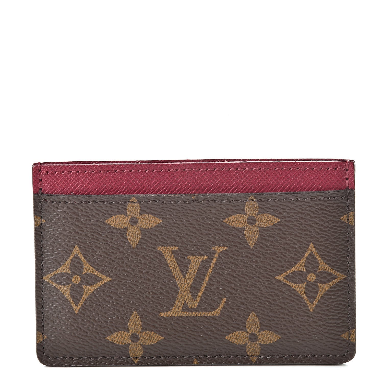 Louis Vuitton Monogram Card Holder Fuchsia 1 of 9