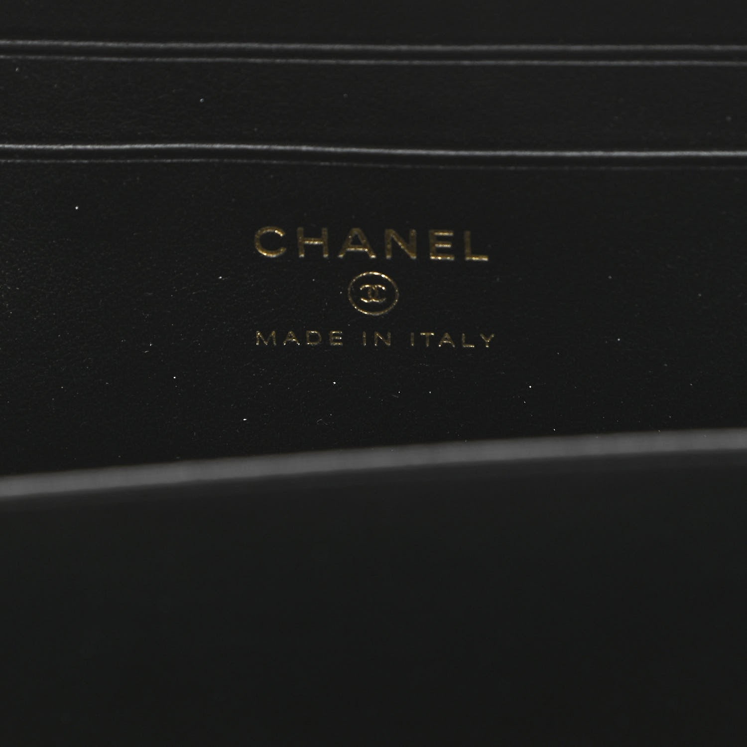 Chanel Caviar Quilted CC Filigree Vanity Clutch With Chain Black 6 of 11
