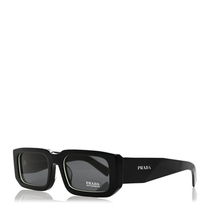 Prada Acetate Symbole Sunglasses SPR 06Y Black 1 of 8