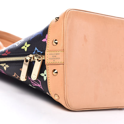 Louis Vuitton Monogram Multicolor Alma Black 7 of 10
