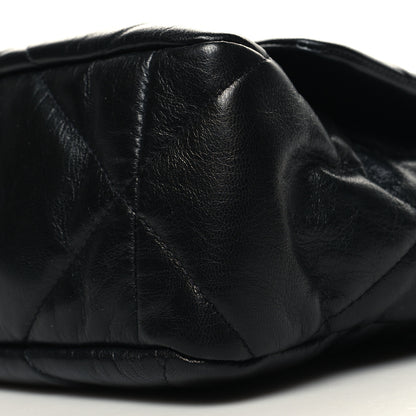 Chanel Goatskin Quilted Large Chanel 19 Flap Black 10 of 11