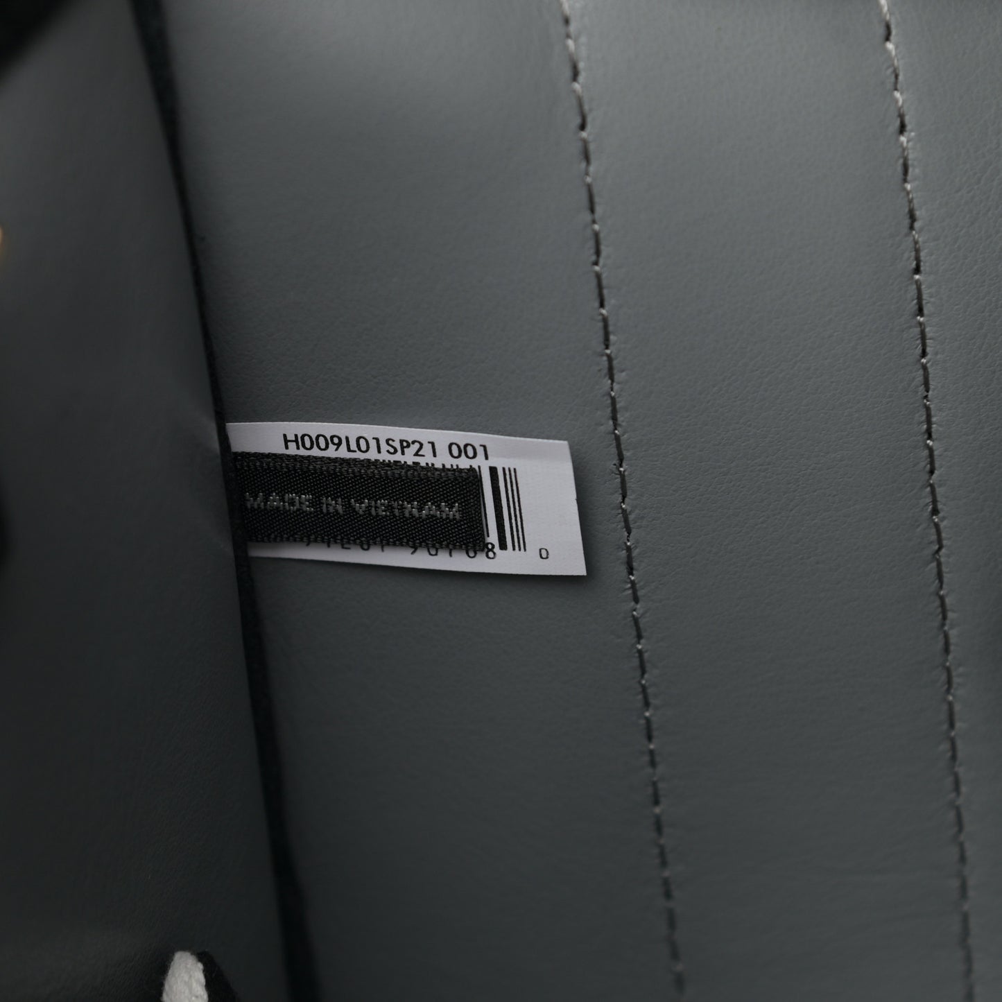 Grained Calfskin Small The Tote Bag Black
