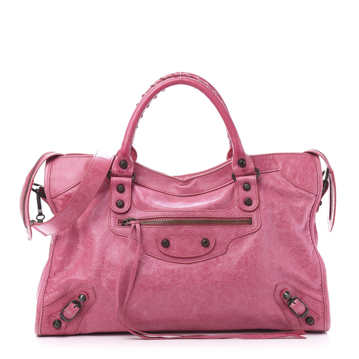 Balenciaga Agneau Classic Hardware City Sorbet 1 of 14
