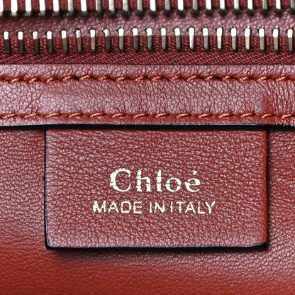 Chloe Shiny Calfskin Scalloped Patchwork Medium Juana Shoulder Bag Multicolor 8 of 9