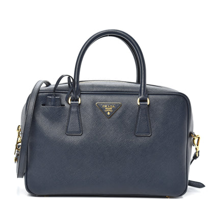 Prada Saffiano Lux Bauletto 1 of 9