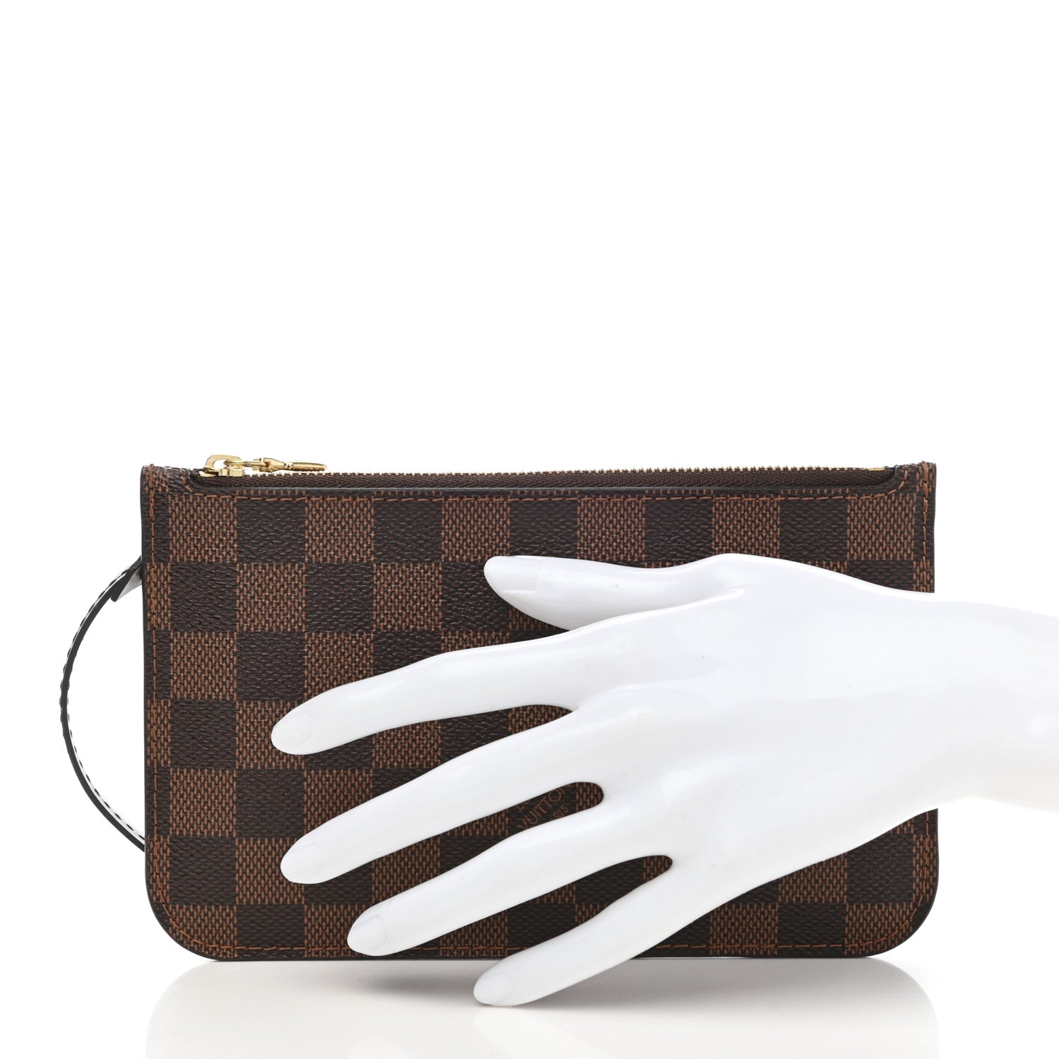 Louis Vuitton Damier Ebene Neverfull PM Pochette 2 of 7