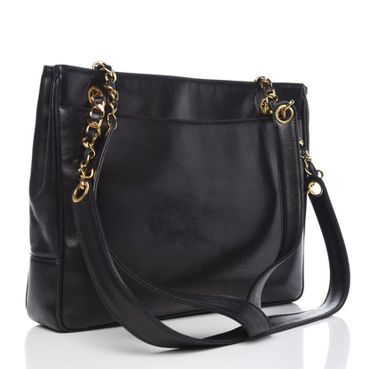 Chanel Lambskin CC Shoulder Bag Black 3 of 9