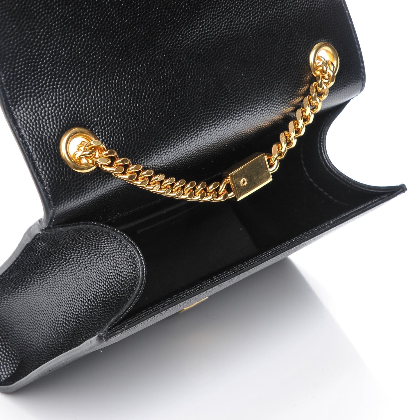 Grain De Poudre Small Monogram Kate Satchel Black