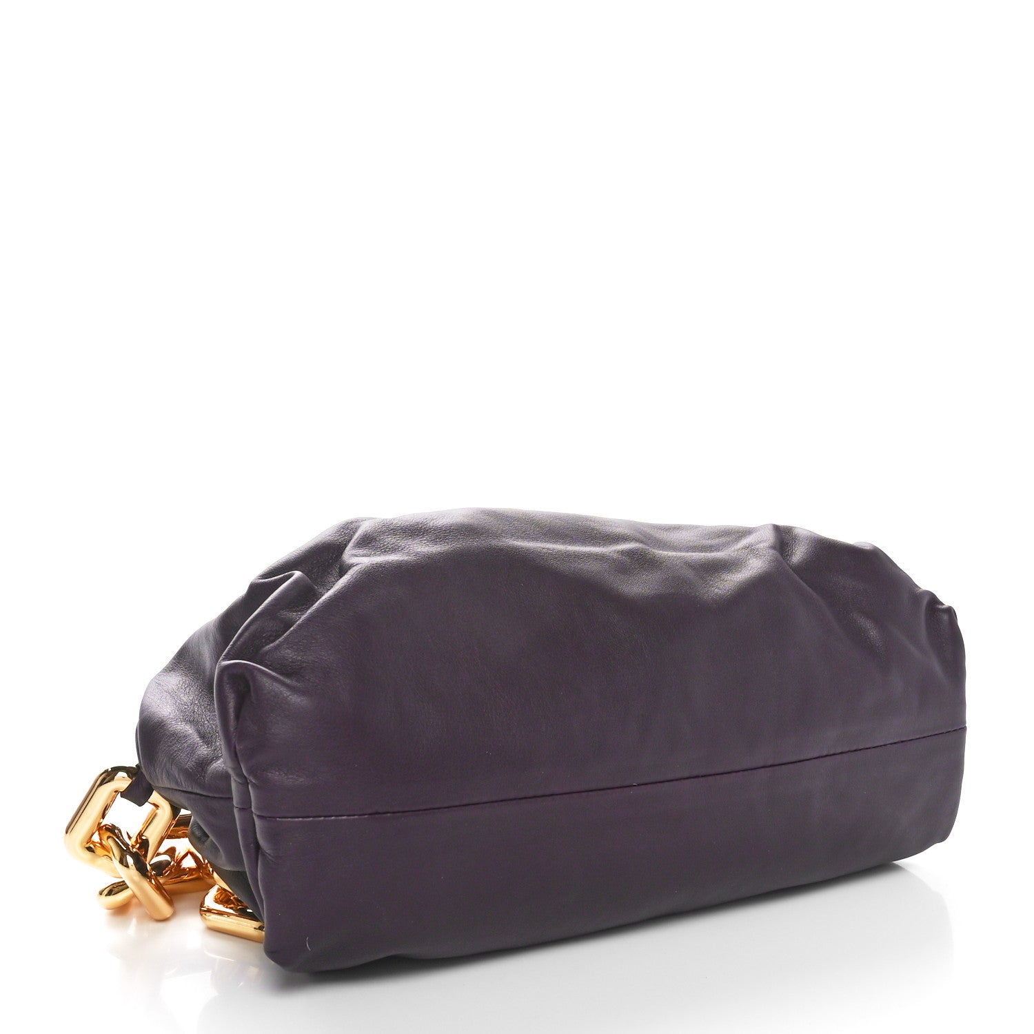 Bottega Veneta Calfskin The Pouch Chain Grape 4 of 11
