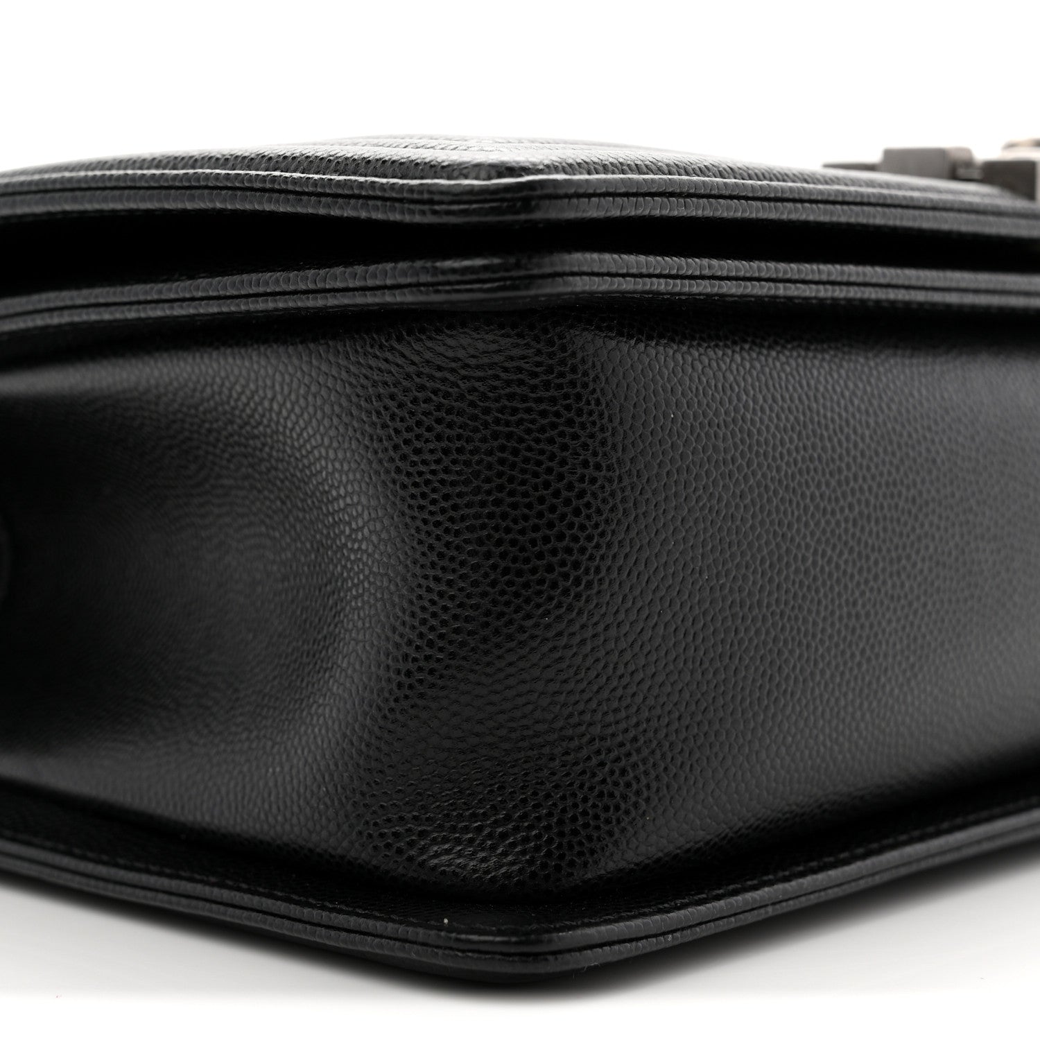 Chanel Caviar Quilted Medium Boy Flap Black 9 of 10