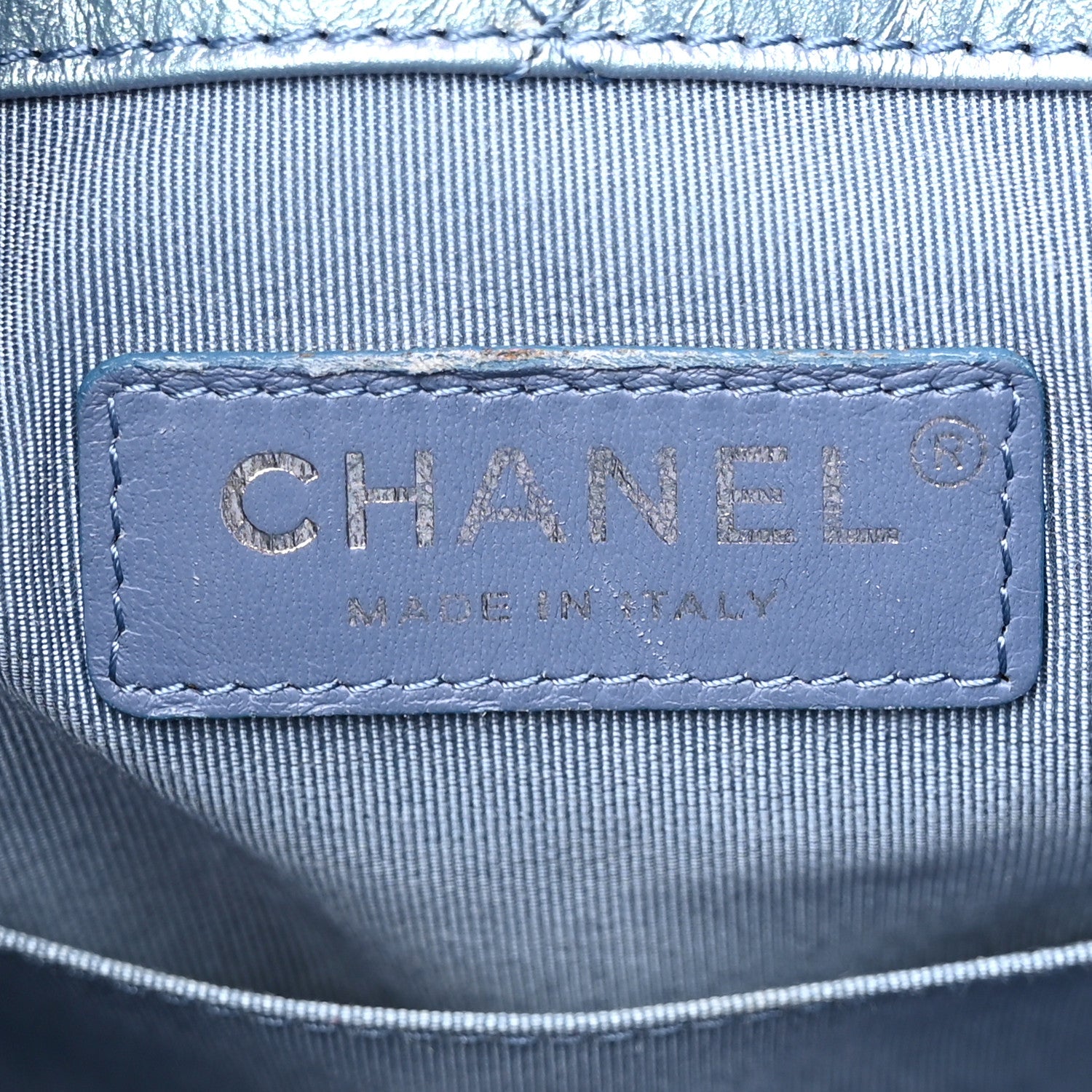 Chanel Iridescent Lambskin Calfskin Small Quilted Gabrielle Backpack Light Purple 6 of 16