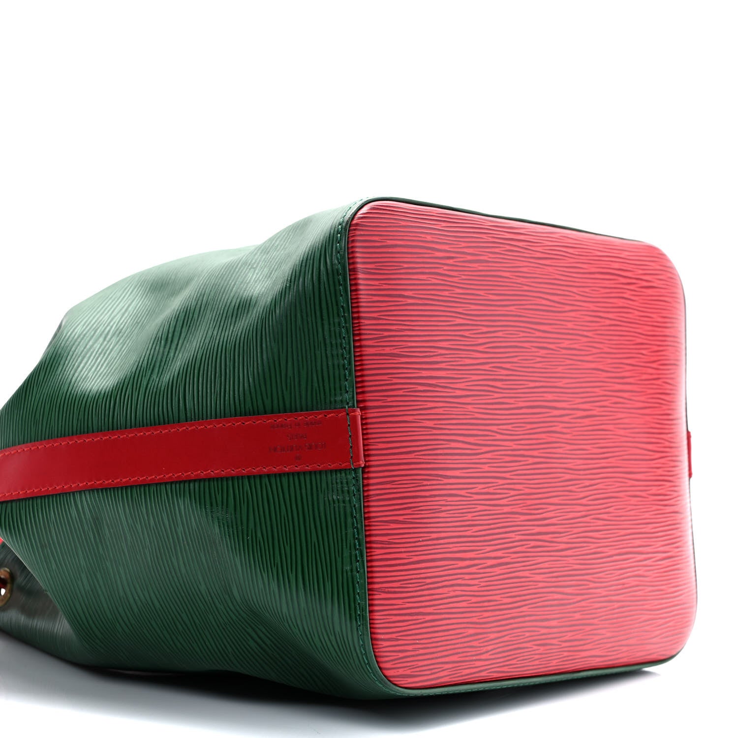 Louis Vuitton Epi Petit Bi-Color Noe Borneo Castillan Red 6 of 8