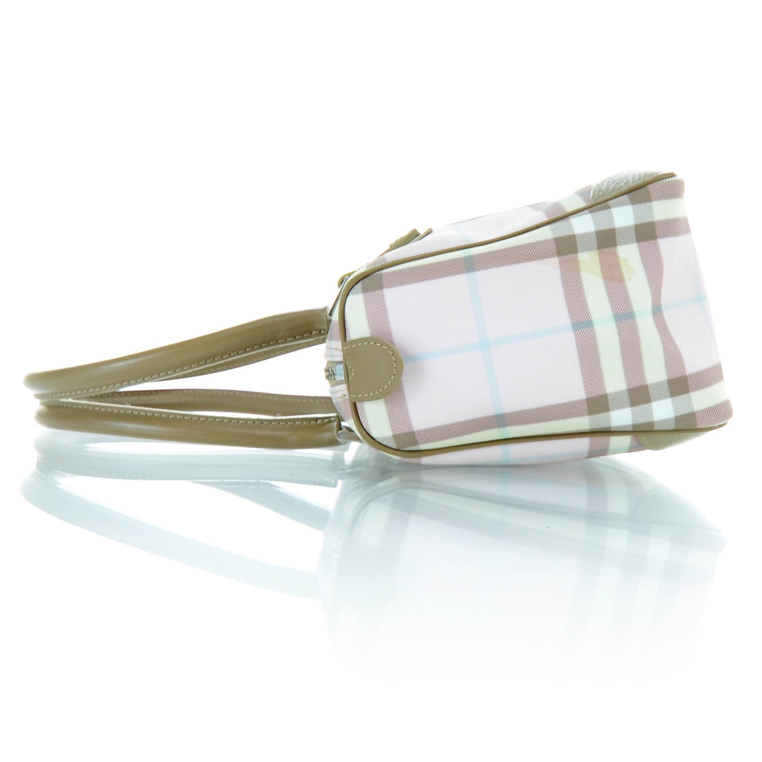 Burberry Candy Check Small Tote Pink 6 of 12