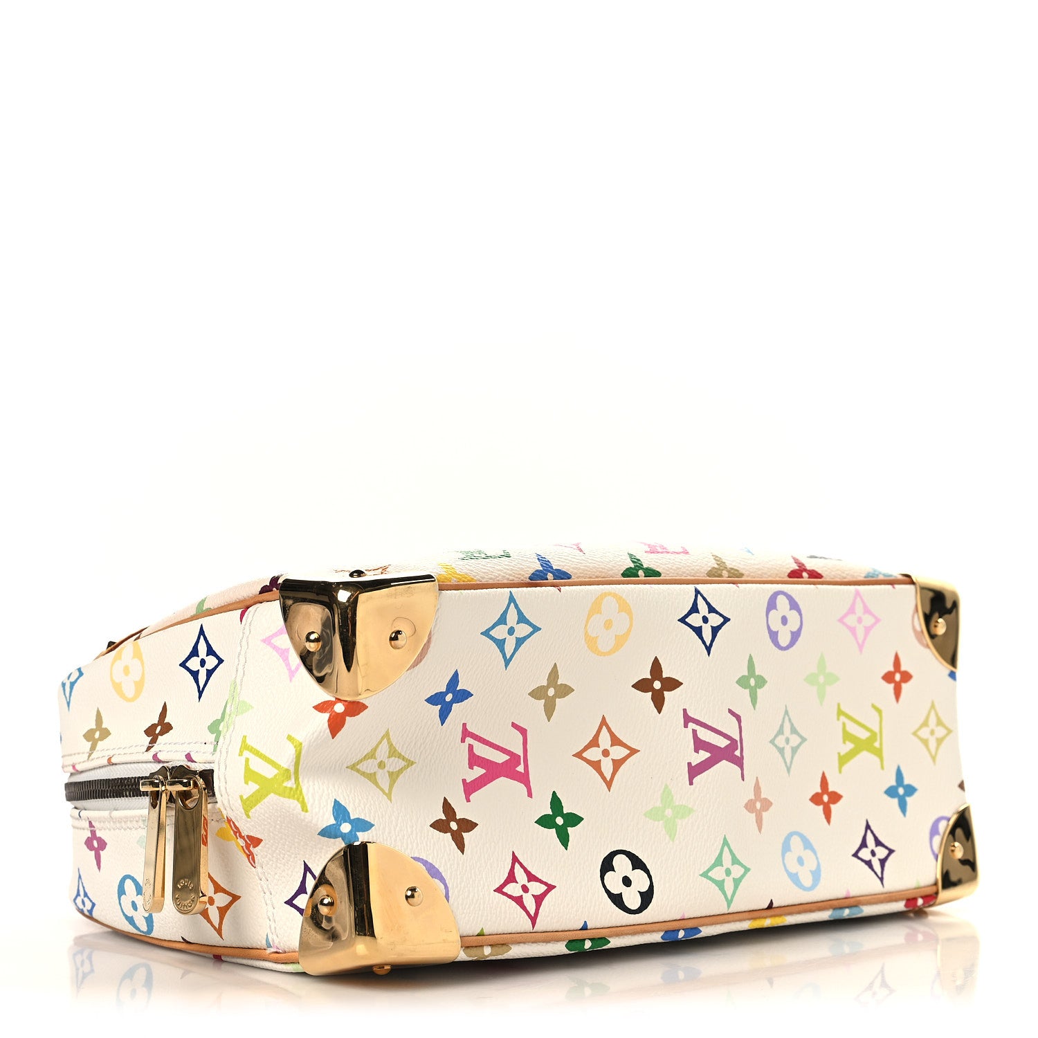 Louis Vuitton Monogram Multicolor Trouville White 4 of 11