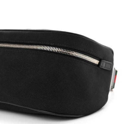 Gucci Techno Canvas Web Large Belt Bag Black 10 of 12