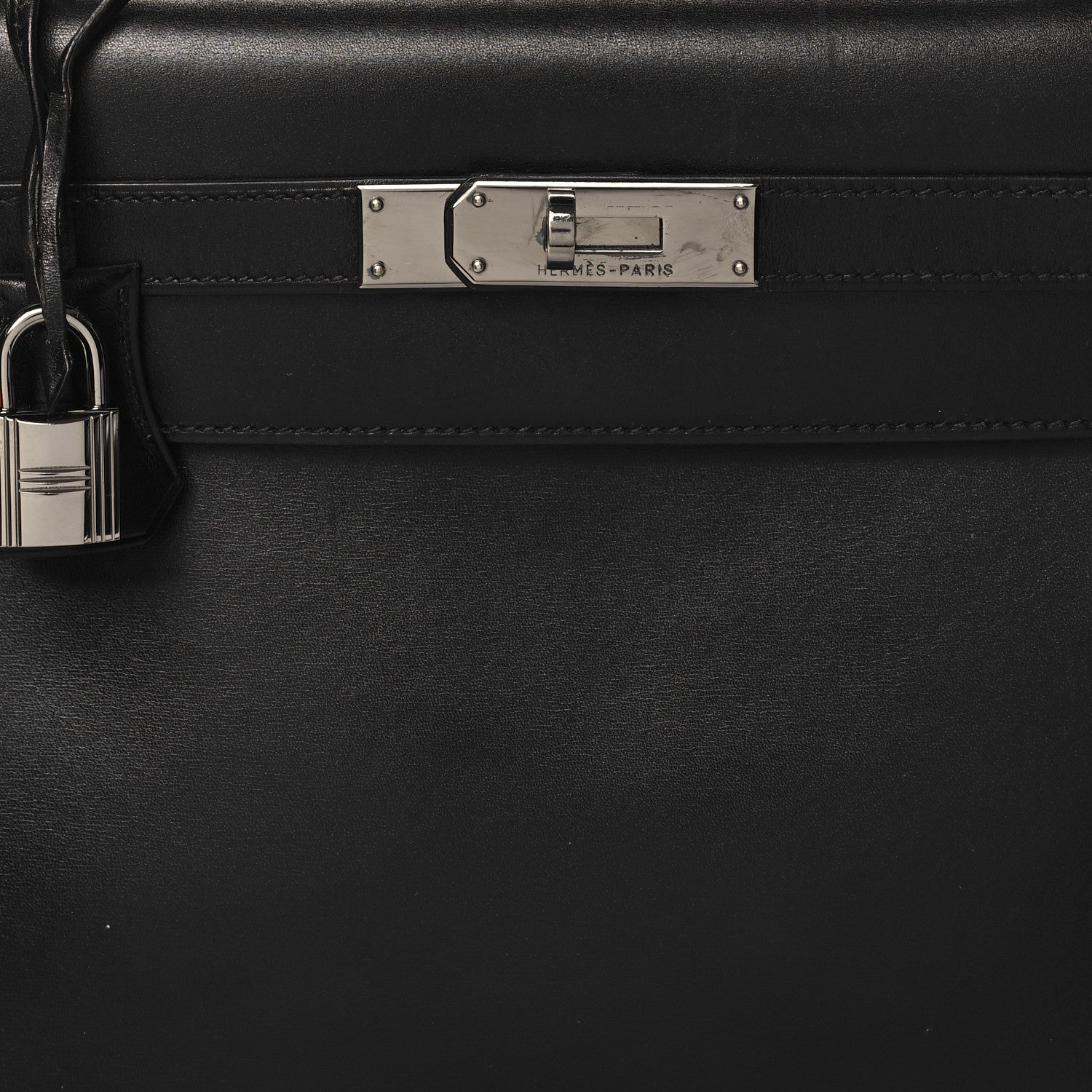 Hermes Box Kelly Retourne 32 Black 8 of 14