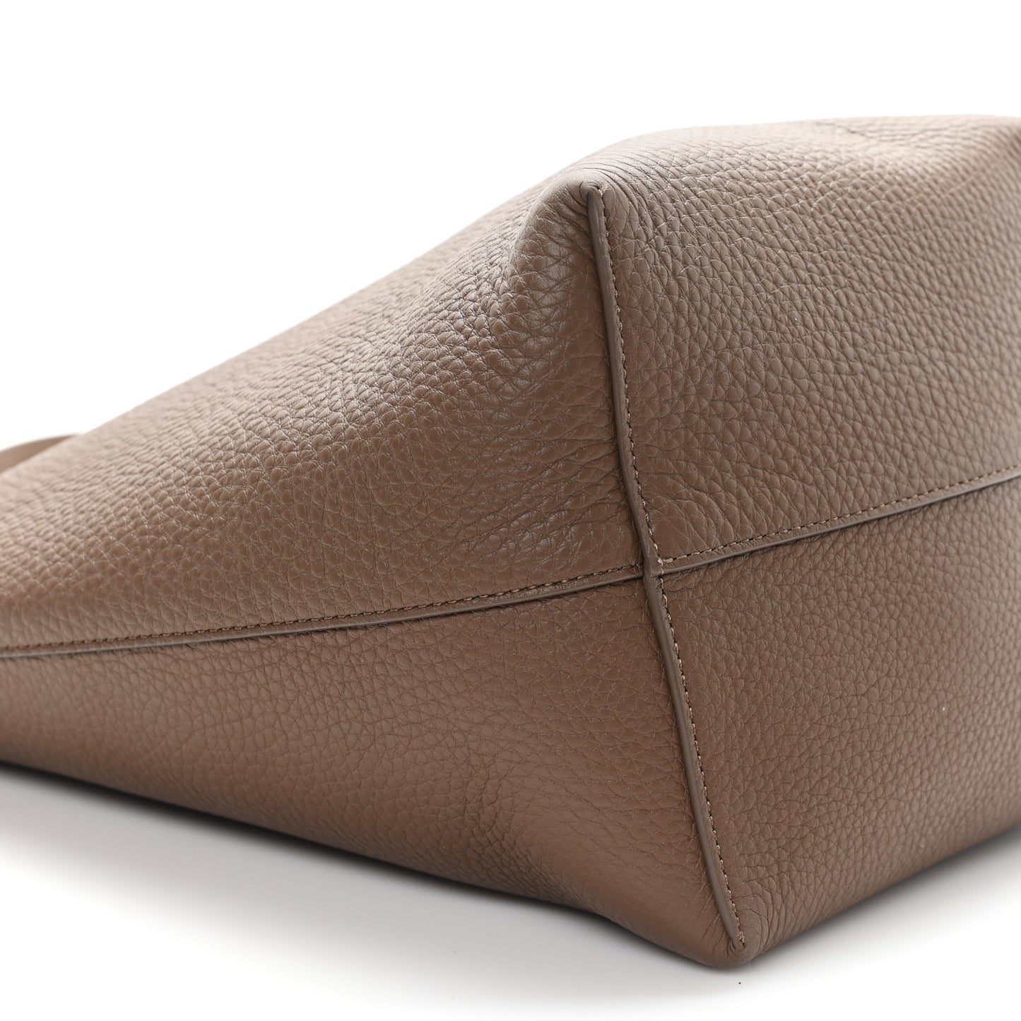 Grained Calfskin Medium N/S Park Tote Dark Olive