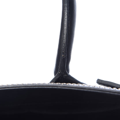 Saint Laurent Calfskin Studded Small Sac De Jour Black 12 of 18