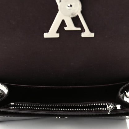 Louis Vuitton Patent Louise PM Chain Clutch Amarante 4 of 5