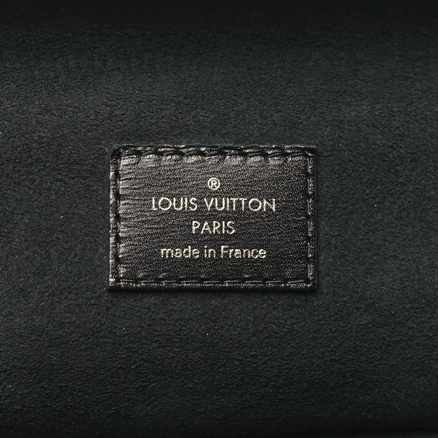 Reverse Monogram Vanity Chain Pouch