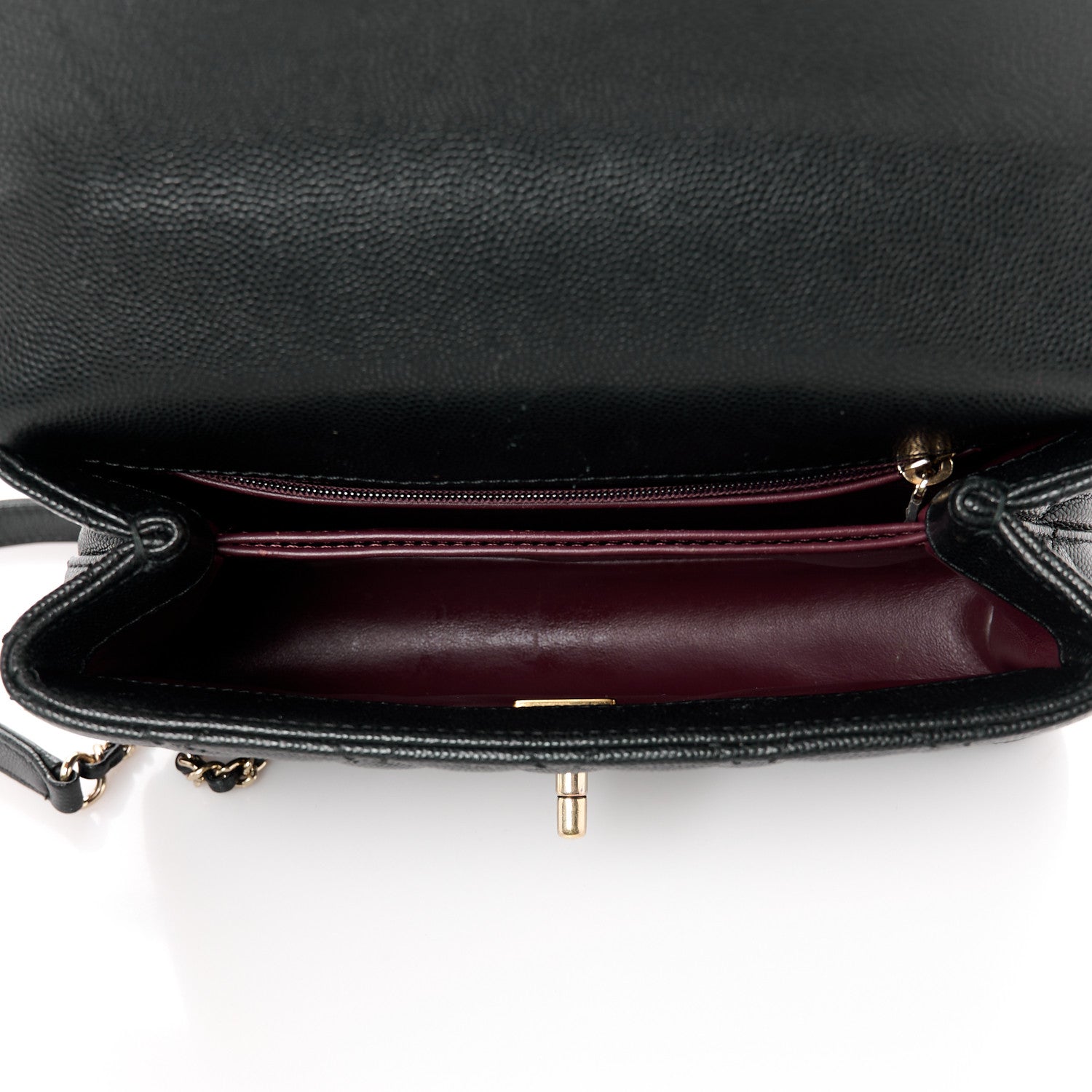 Chanel Caviar Quilted Mini Coco Handle Flap Black 5 of 11