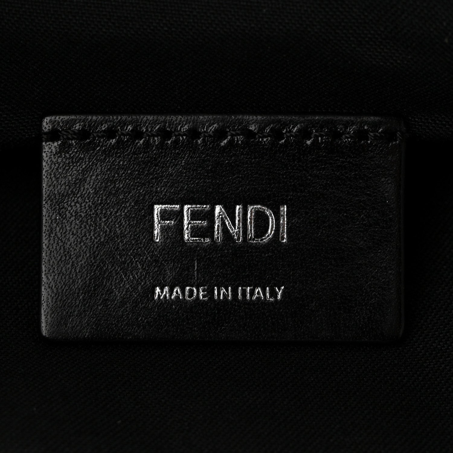 Fendi Vitello Grace Messenger Bag Black 6 of 11