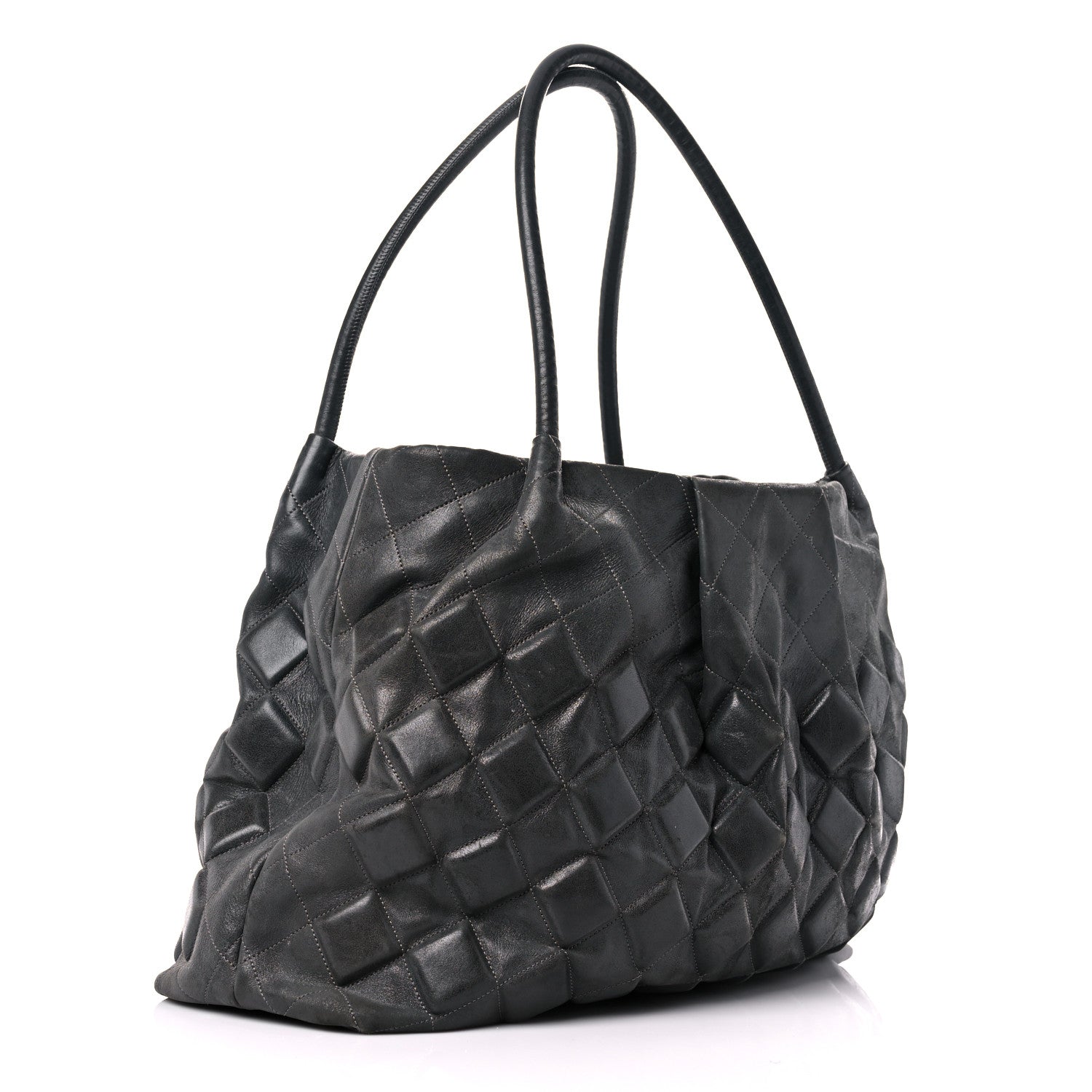 Chanel Calfskin Sloane Square Tote Black 2 of 20