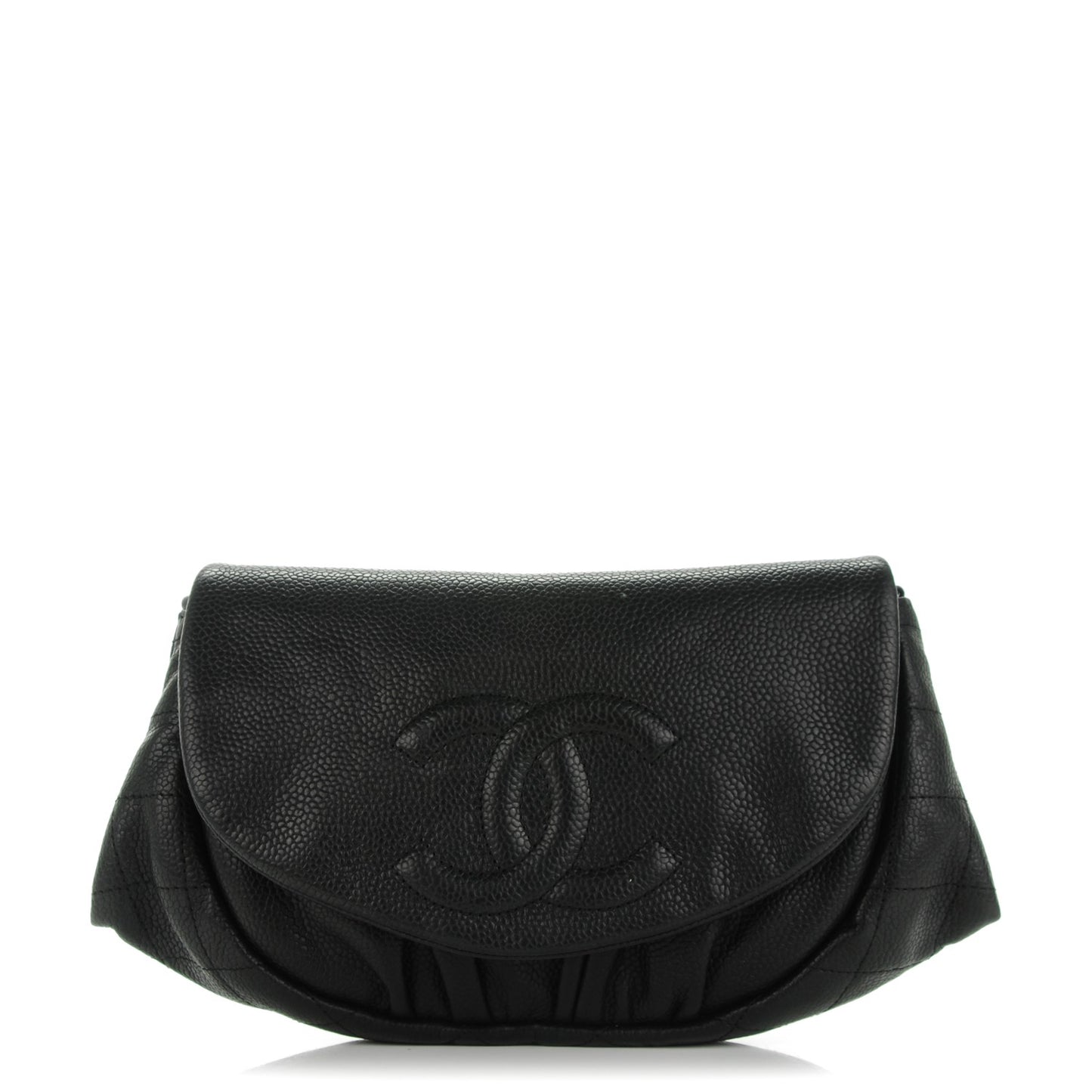 Caviar Half Moon Wallet On Chain WOC Black