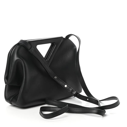 Bottega Veneta Calfskin Small The Point Triangle Bag Black 3 of 9