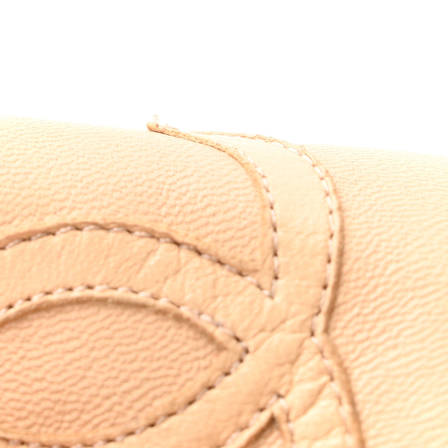 Chanel Lambskin CC Espadrilles 36 Beige Black 12 of 14