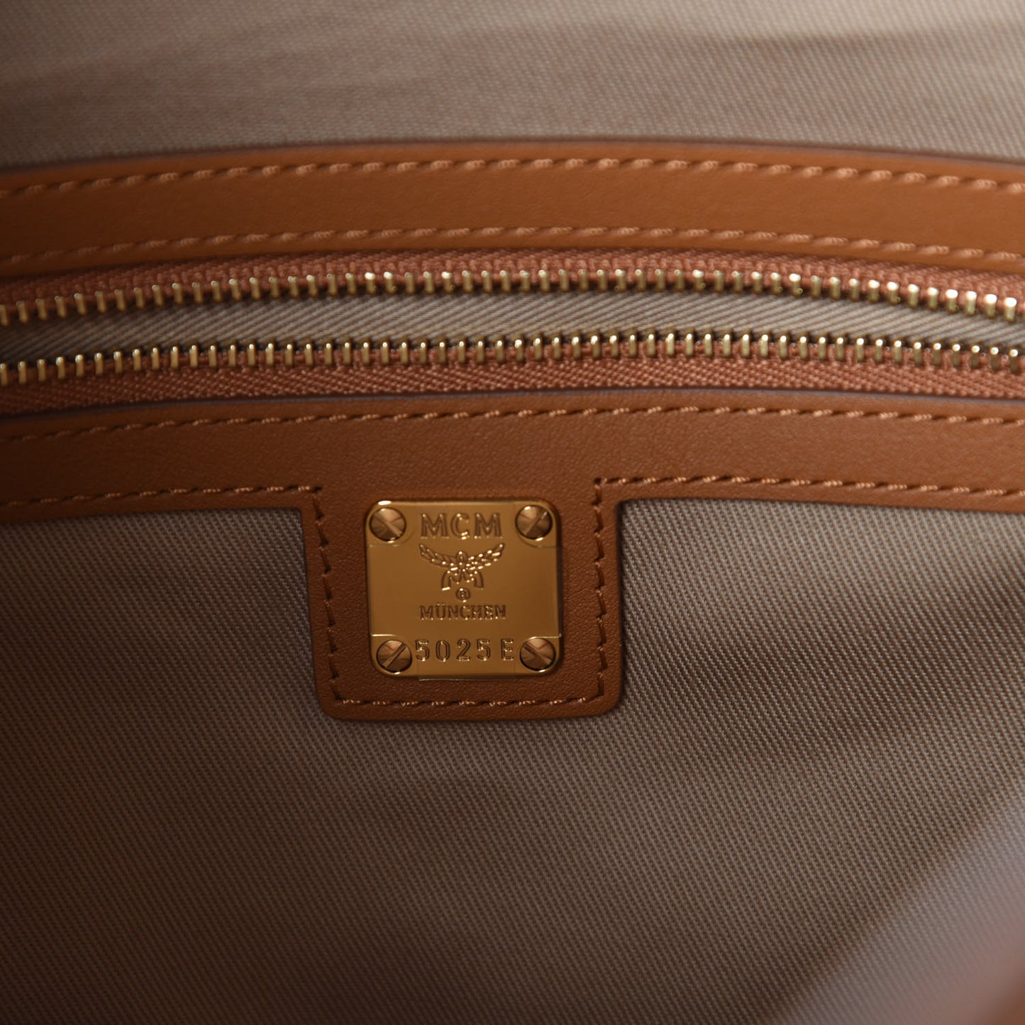 Calfskin Ottomar Monogram Medium Klara Hobo Cognac