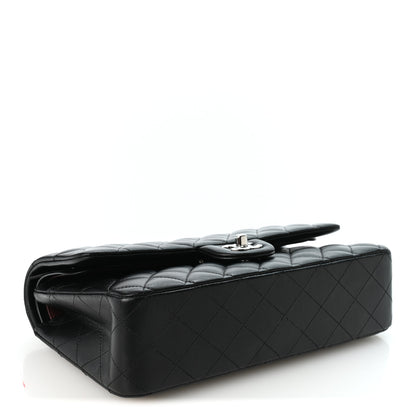 Chanel Lambskin Quilted Medium Double Flap Black 4 of 10