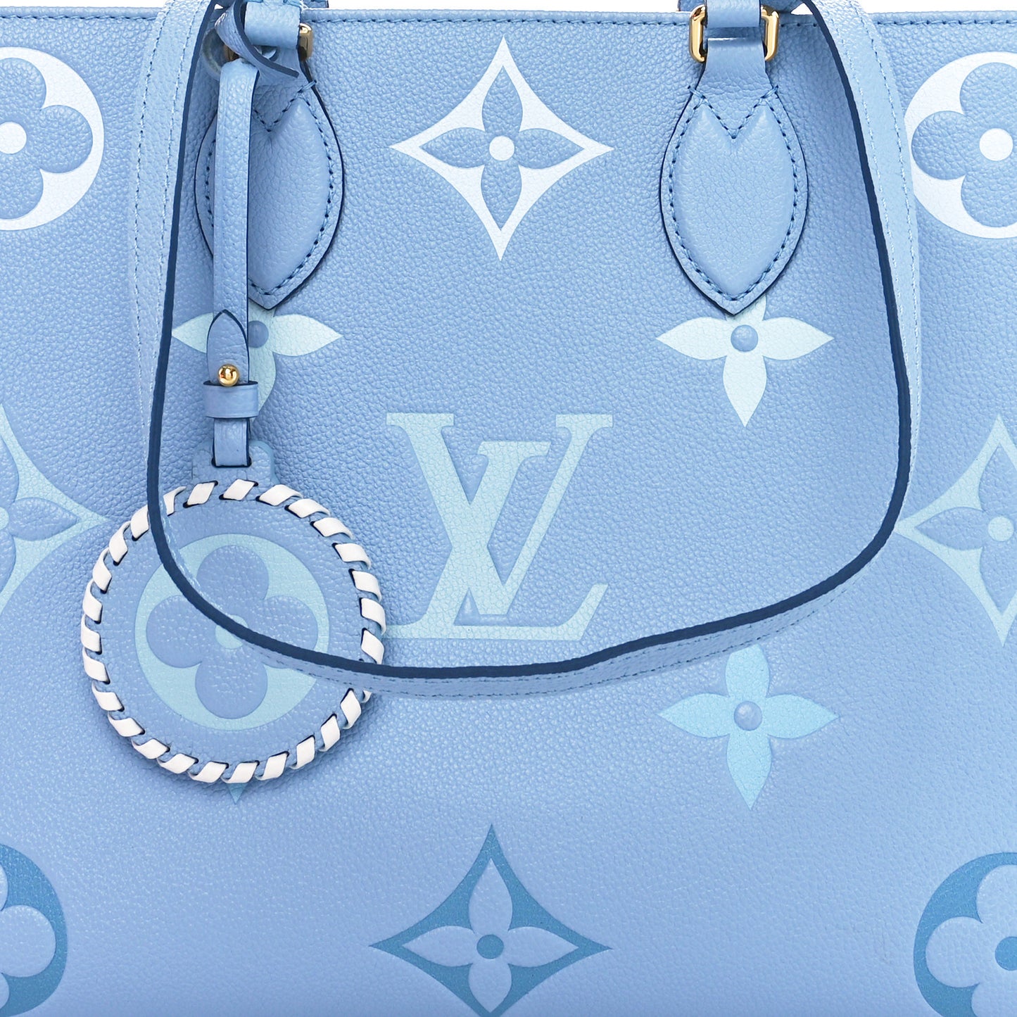 Empreinte Monogram Giant By The Pool Onthego MM Summer Blue