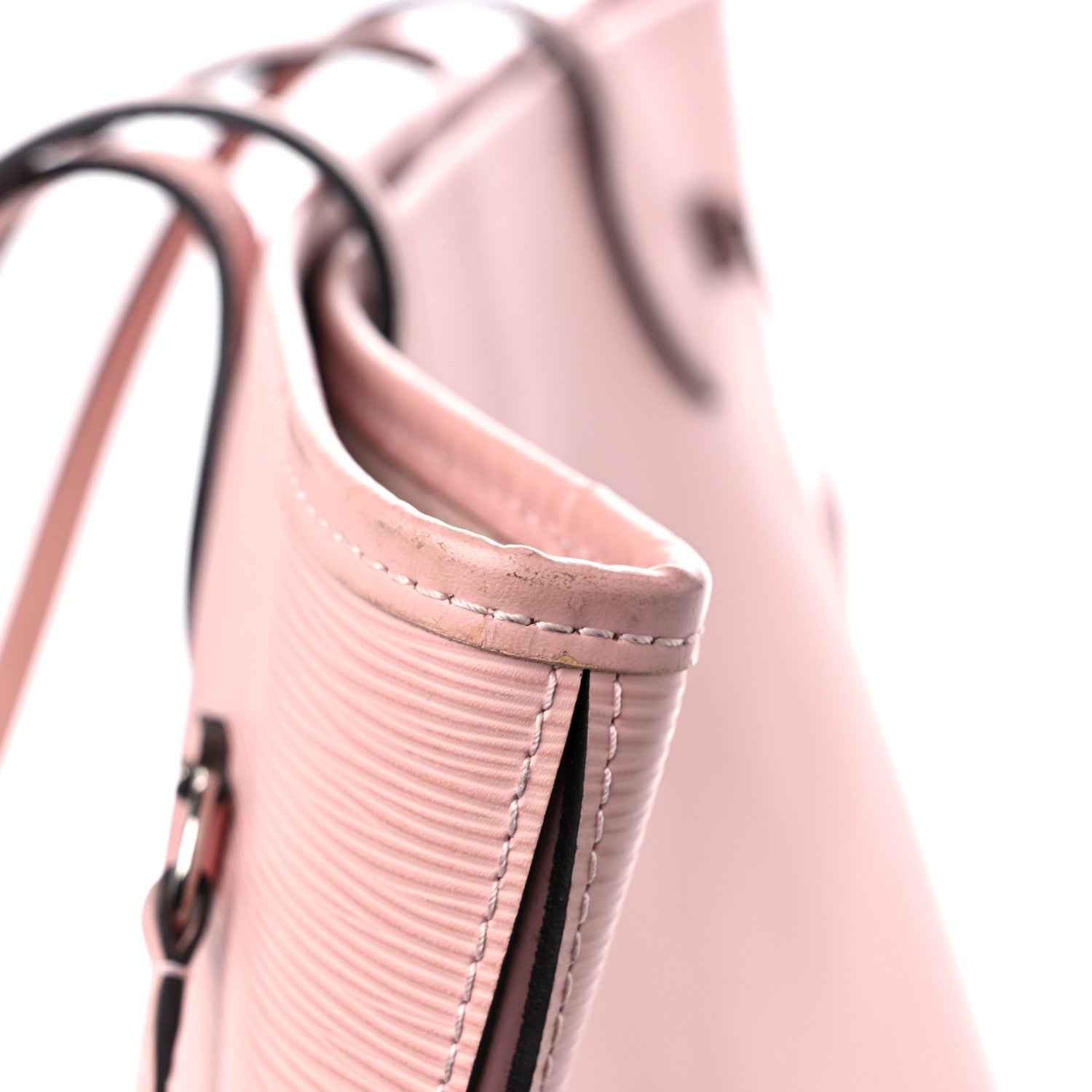 Louis Vuitton Epi Neverfull MM Rose Ballerine 17 of 18