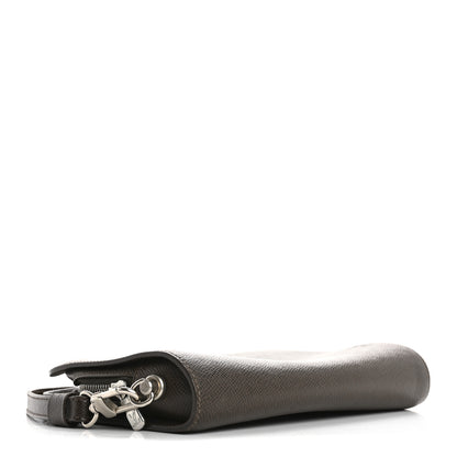 Louis Vuitton Taiga Baikal Pochette Grizzli 4 of 9