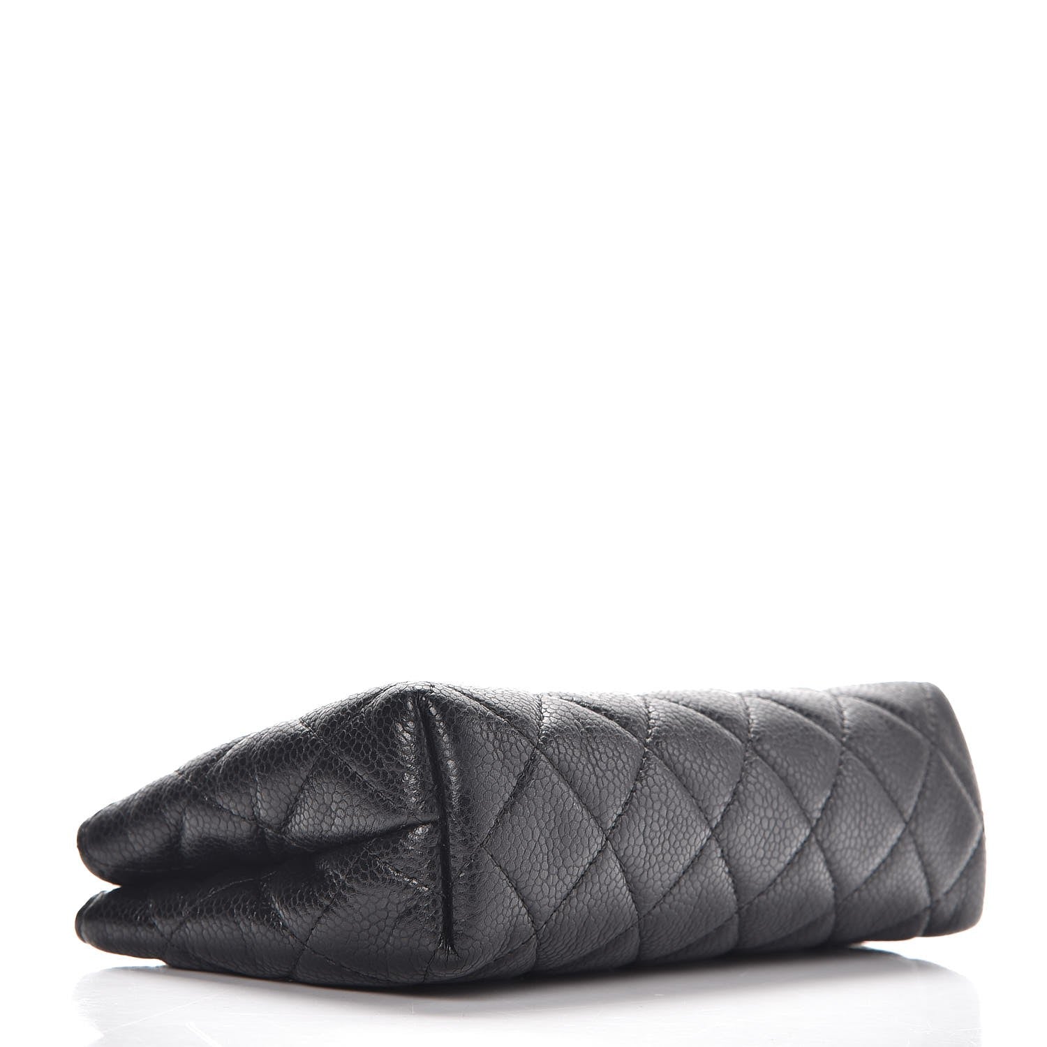 Chanel Caviar Quilted Small Cosmetic Case Black 4 of 8