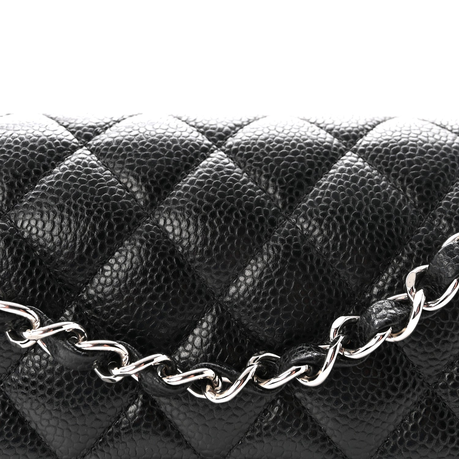 Chanel Caviar Quilted Small Double Flap Black 8 of 10