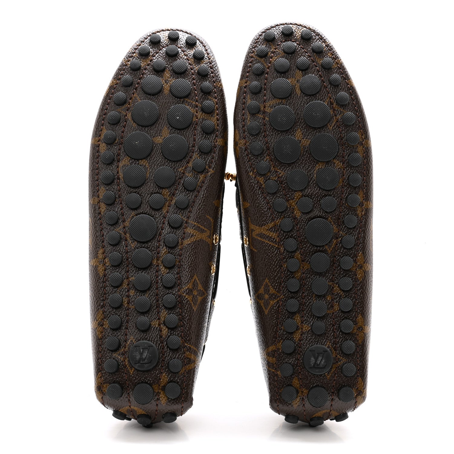 Louis Vuitton Patent Reverse Monogram Gloria Loafers 38.5 5 of 10