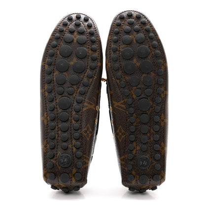 Louis Vuitton Patent Reverse Monogram Gloria Loafers 38.5 5 of 10