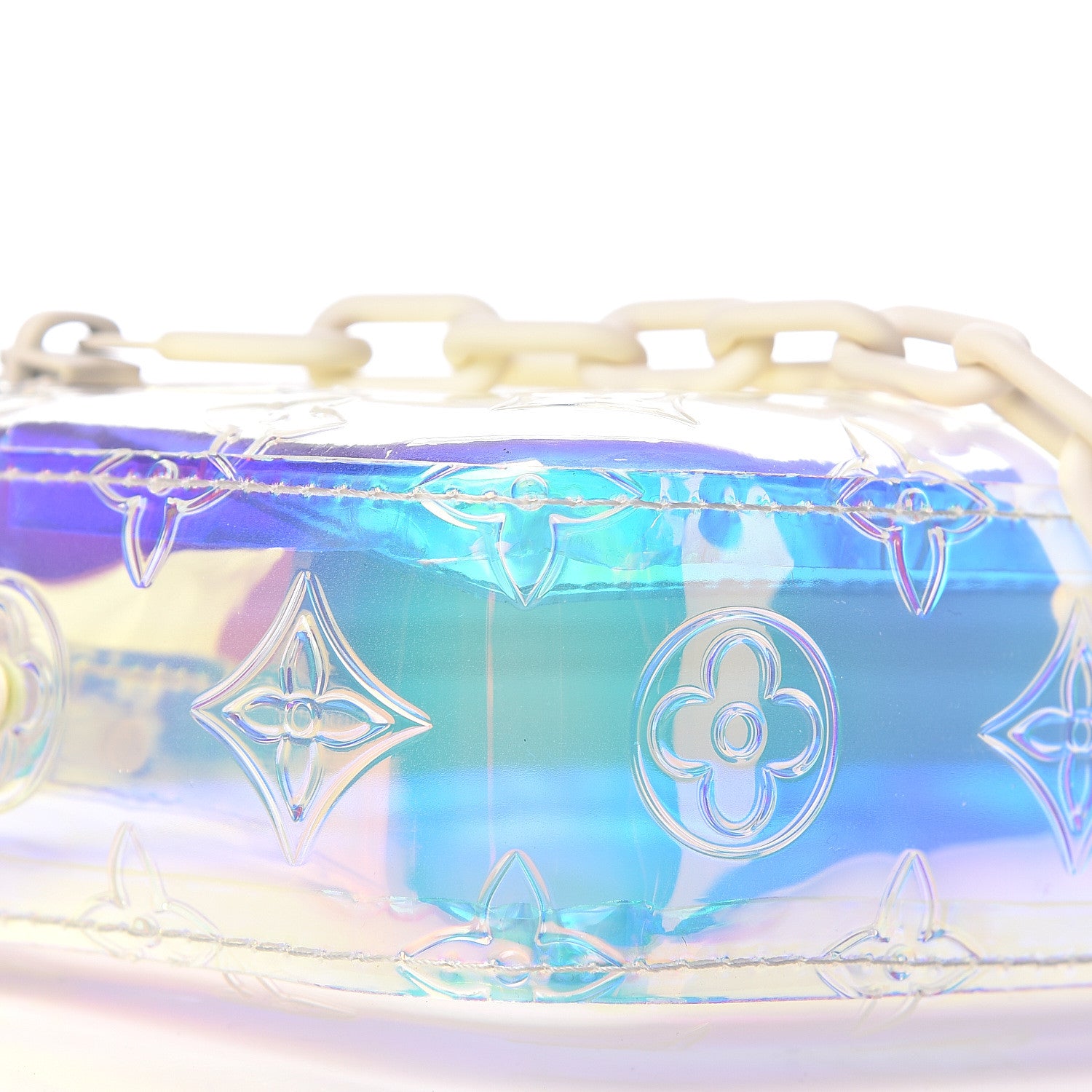 Louis Vuitton PVC Monogram Pochette Volga Iridescent Prism 8 of 10