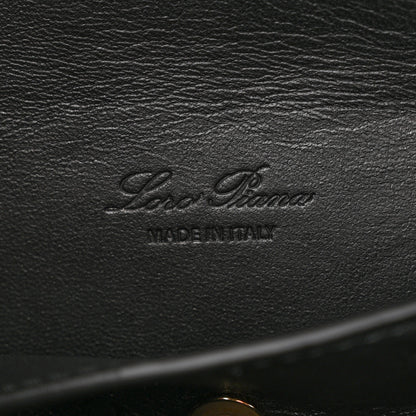 Loro Piana Ostrich Extra Bag L27 Black 6 of 10