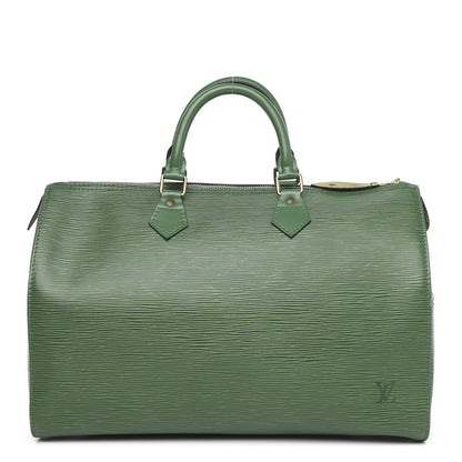 Louis Vuitton Epi Speedy 35 Borneo 1 of 15