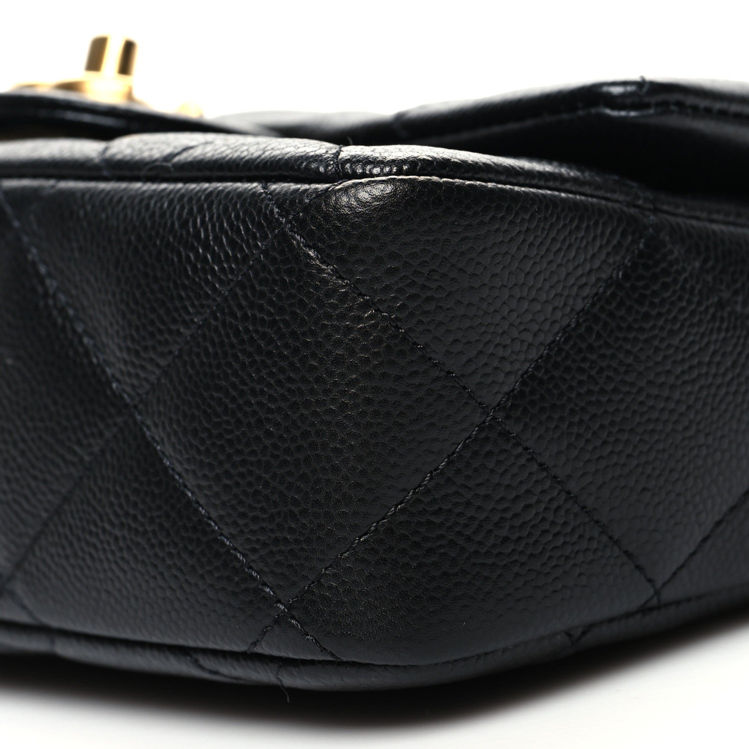 Chanel Caviar Quilted Mini Sweetheart Flap Black 10 of 10